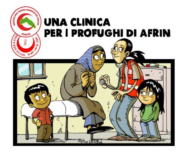 Una clinica per i profughi di Afrin